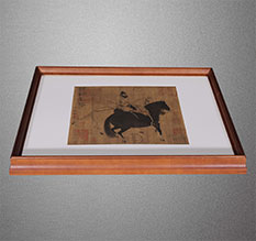 杏花岭书画装裱配框服务案例